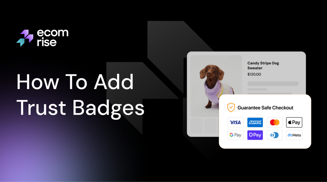 How To Add Trust Badges To Shopify Store