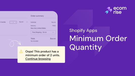 Shopify Minimum Order Quantity Apps